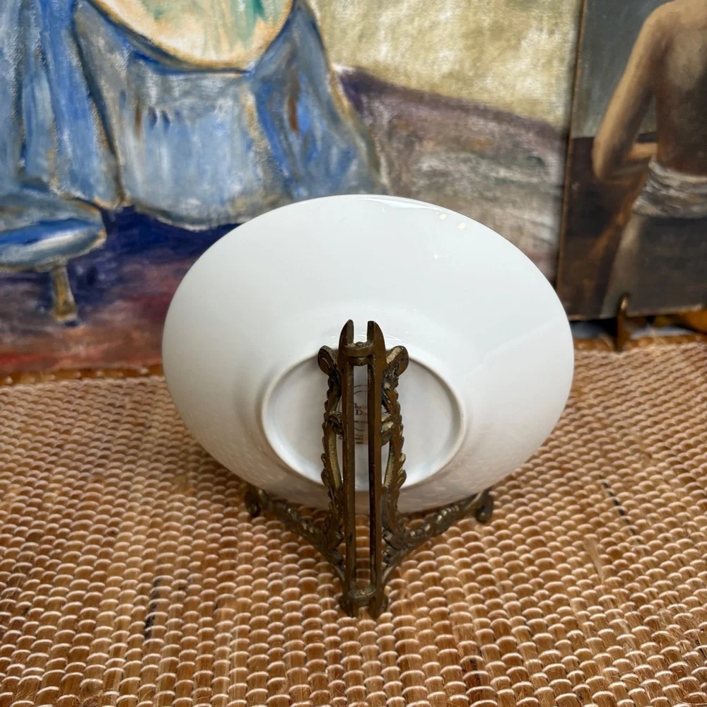 Vintage Christian Dior Renaissance Saucer Plate Gold Japan *Retired* Fine China
